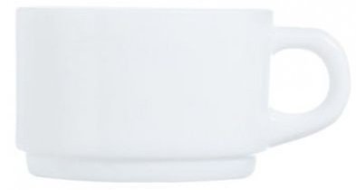 A cup Luminarc Empilable White 140 ml H7791