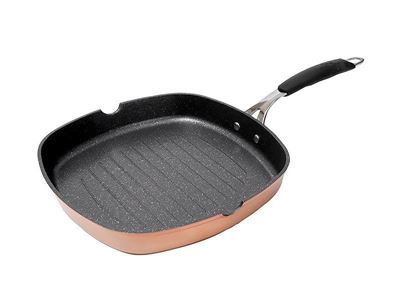 Пательня-гриль 28X28X4.5см Bergner BGIC-1004
