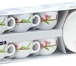Tea service WATER COLOR on 12 items LUMINARC E4904