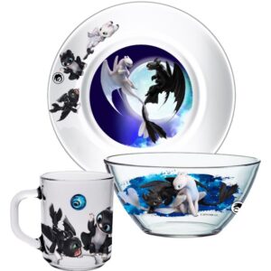 Set Children's crockery Disney As tame dragon 18с2048 ДЗ Dragons
