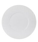 Plate LED WHITE LATTICE /27 cm dinner (CG-0853)