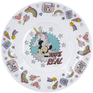 Plate dessert ОСЗ Disney Minnie and unicorn 19.6 cm (16с1914 4ДЗ МинниЕдин)
