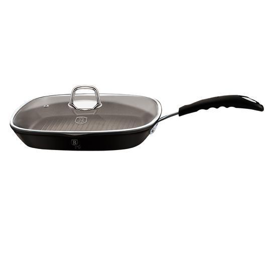 Пательня-гриль - 28 см з кришкою Berlinger Haus Professional Line BH-6130