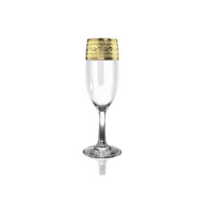 Set glasses for champagne 6 PC 190 ml Goose crystal Versace EAV08-419