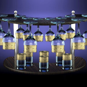 Set 19 items Versace Goose crystal GE08-163/164/837-БС