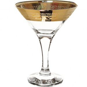 Set glasses for Martini 6 PC 170 ml Goose crystal Versace GE08-410