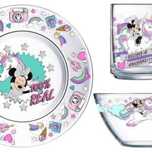 Set Children's crockery 3 of the subject ОСЗ Disney Minnie And Unicorn (18с2055 ДЗ МинниЕдин)