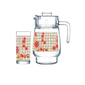 Набір для напоїв 7 предметів Arcopal Vintage Rose P6036