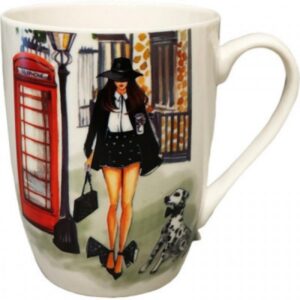 Cup porcelain 400 ml Milika City Style Yoke Color M0520-NBM400-03