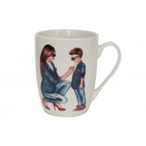 Cup porcelain 400 ml Milika Family Look Boy M0520-NBM400-06
