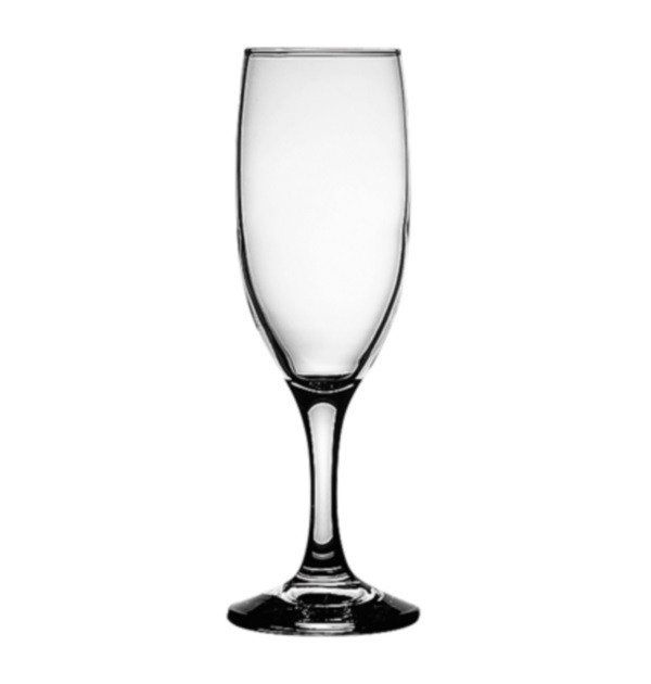 Набор бокалов-флюте для шампанского 190 мл 6 предметов Bistro Pasabahce 44419