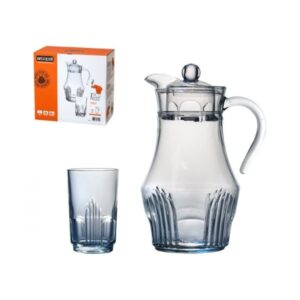 Set for beverages Orient jug + 6 glasses Arcopal L4986