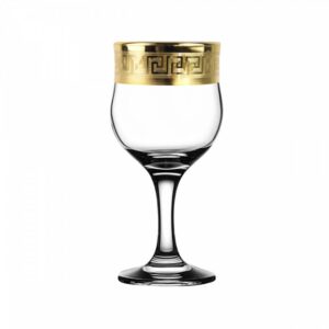 Set glasses for wine Versace-Gold 6 PC 240 ml PROMSIZ TAV91-163/S