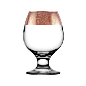 Set glasses for brandy Кракелюр 250 ml 2 PC Goose Crystal TRV267-483/S