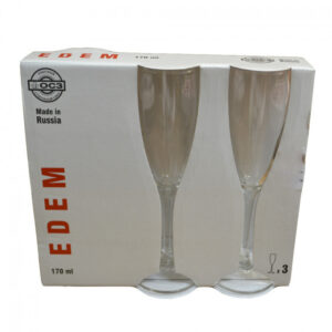 Set glasses for champagne Eden 170 ml 3 PC ОСЗ 14с1774