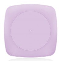 Тарілка пластик BAGER BG-408 CLOVER SQUARE/23*23 см MIX (BG-408)