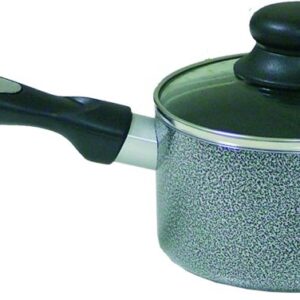 Dipper aluminum 1л диам.14см from stick coated and glass. cover  Krauff 25-27-007