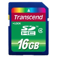 Карта памяти TRANSCEND SDHC 16 GB