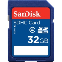 Карта памяти SANDISK SDHC 32GB Class 4