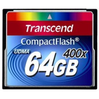 Карта памяти TRANSCEND Compact Flash 64 GB (400X)