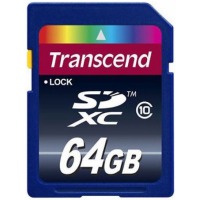 Карта памяти TRANSCEND SDXC 64 GB