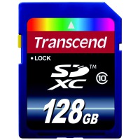 Карта памяти TRANSCEND SDXC 128 GB