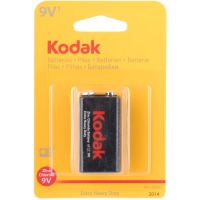 Батарейка KODAK EXTRA HEAVY DUTY 6F22 1 шт. блистер