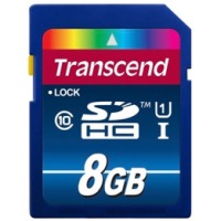 Карта памяти TRANSCEND SDHC 8 GB (CLASS 10) UHS-I Premium