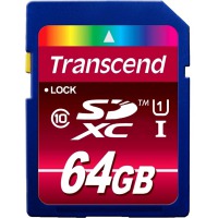 Карта памяти TRANSCEND SDXC 64 GB
