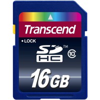 Карта памяти TRANSCEND SDHC 16 GB