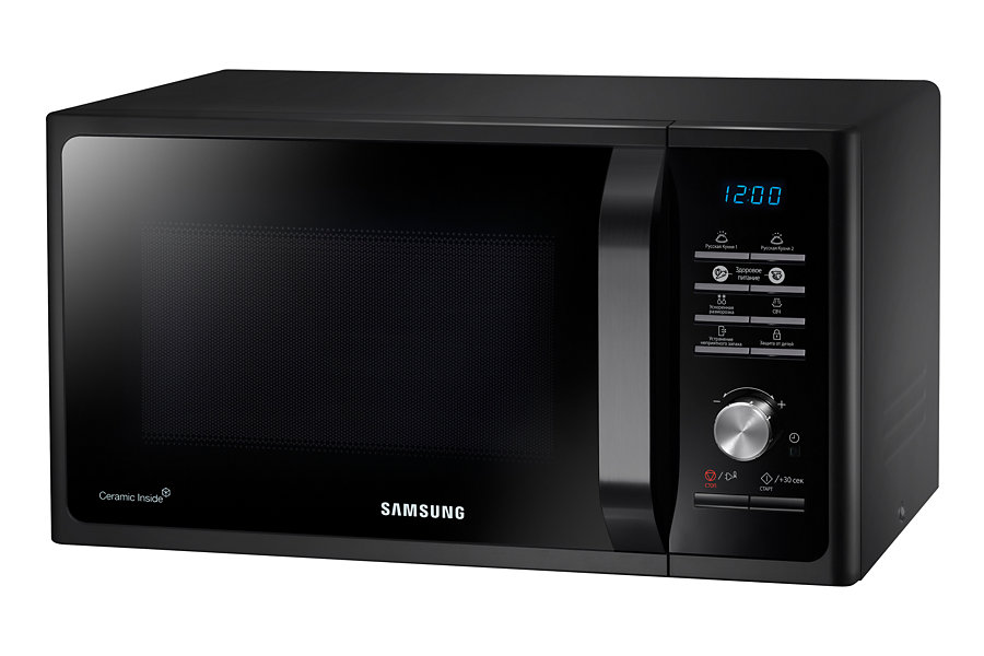 Мікрохвильова піч Samsung MS23F302TAK/BW 800 Вт