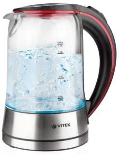 Electric kettle Vitek VT-7009 Transparent glass 2200 Tue