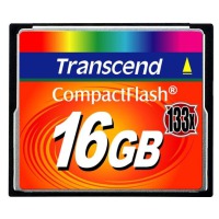 Карта памяти TRANSCEND Compact Flash 16 GB (133X) NEW