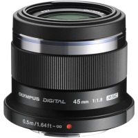 Lens OLYMPUS ET-M4518 45mm 1:1.8 The black