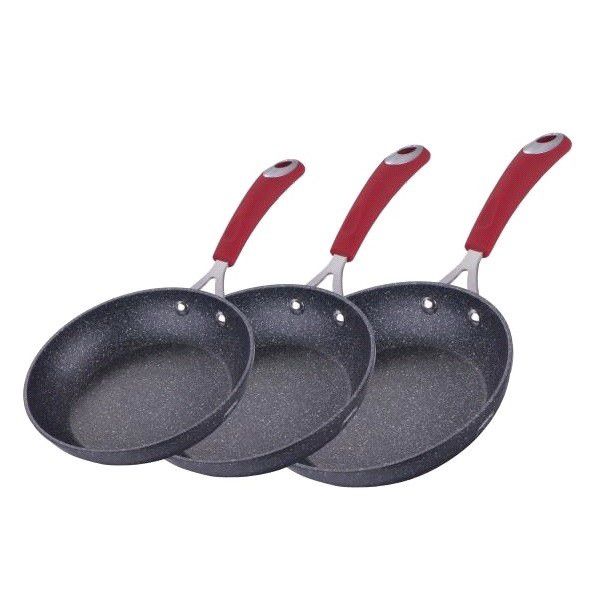 Набор сковородок Berlinger Haus Black Stone Touch Line 3 предмета BH-1175