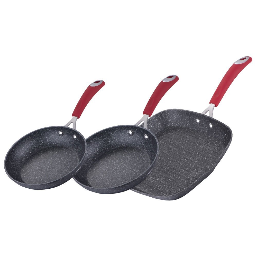 Набор сковородок Berlinger Haus Black Stone Touch Line 3 предмета BH-1176