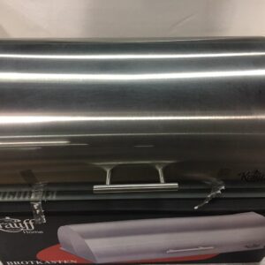 Breadbasket metal with glass bottom Krauff 29-251-003/2 Write-down