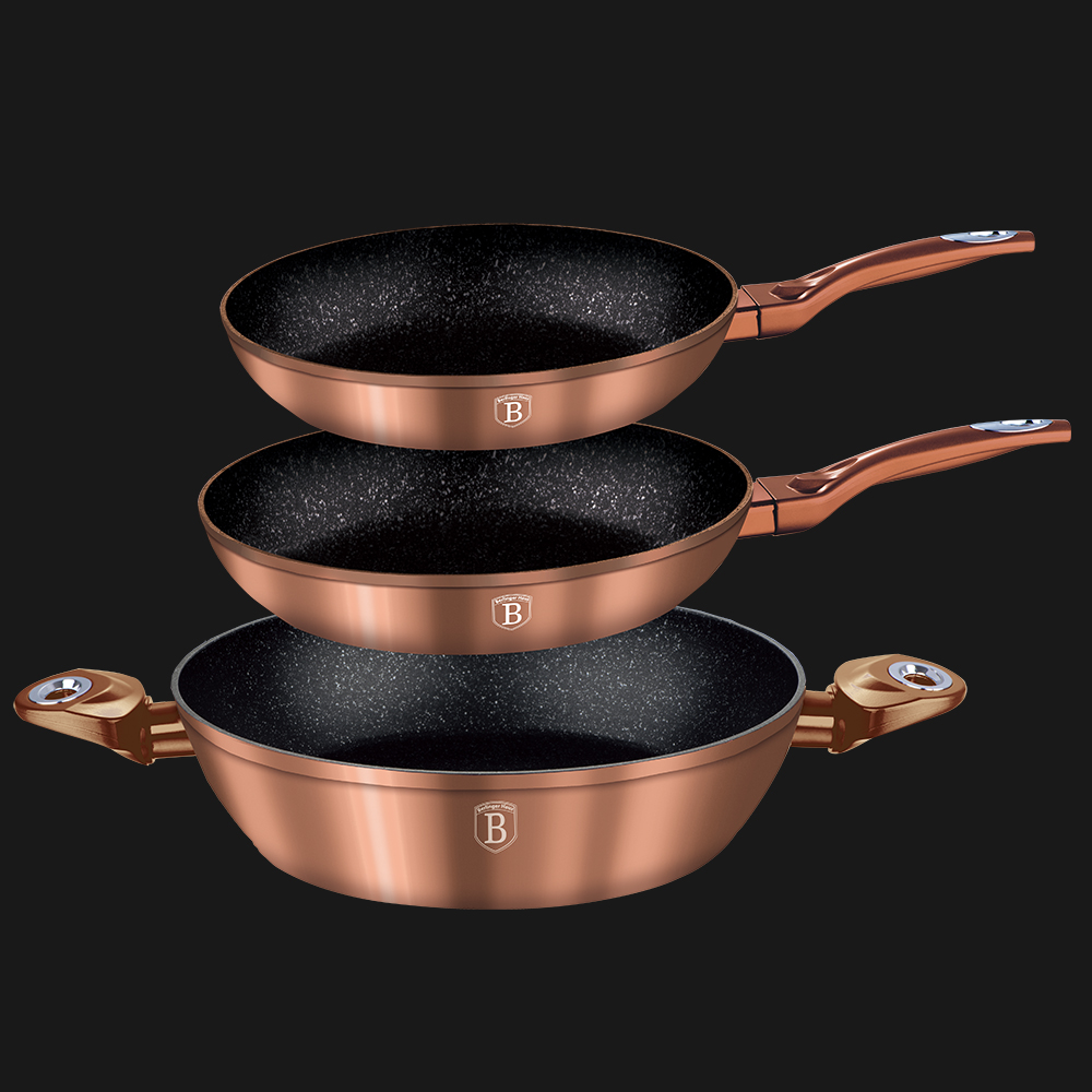Набор Berlinger Haus Rosegold Metallic Line 3 предмета BH-1280