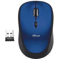 Мышь TRUST Yvi Wireless Mini Mouse blue