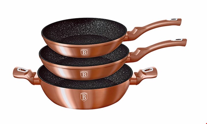 Набор Berlinger Haus Rosegold Metallic Line 3 предмета BH-1280N