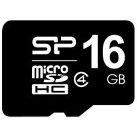 map memory SILICON POWER microSDHC 16 GB card Class 4 without adapter
