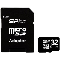 map memory SILICON POWER microSDHC 32 GB card Class 10 + adapter
