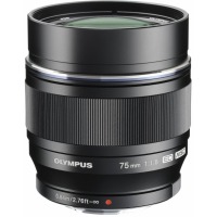 Lens OLYMPUS ET-M7518 75mm 1:1.8 The black