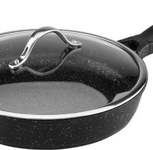 Сковорода с крышкой Premium Granite Induction Line 28 см Vinzer 89455