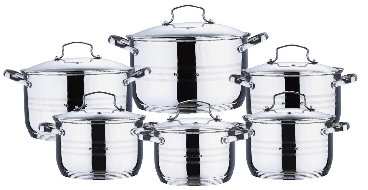 Set pots Wellberg 12 etc. WB-02064