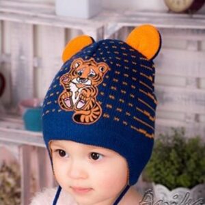 Шапка для мальчика Тигрюля 46-48 см Anika V-155m