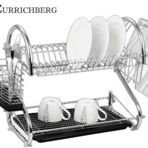 Сушка для посуды двухуровневая из нержавеющей стали Zurrichberg ZBP-7109
