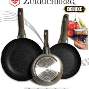 Набор сковород из литого алюминия 3 шт Zurrichberg ZB-2017