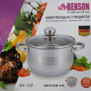 Pan of stainless become from cover Benson BN-221