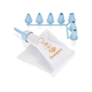 Кондитерский мешок + 8 пластик насадок BAGER BLUE BG-233 B